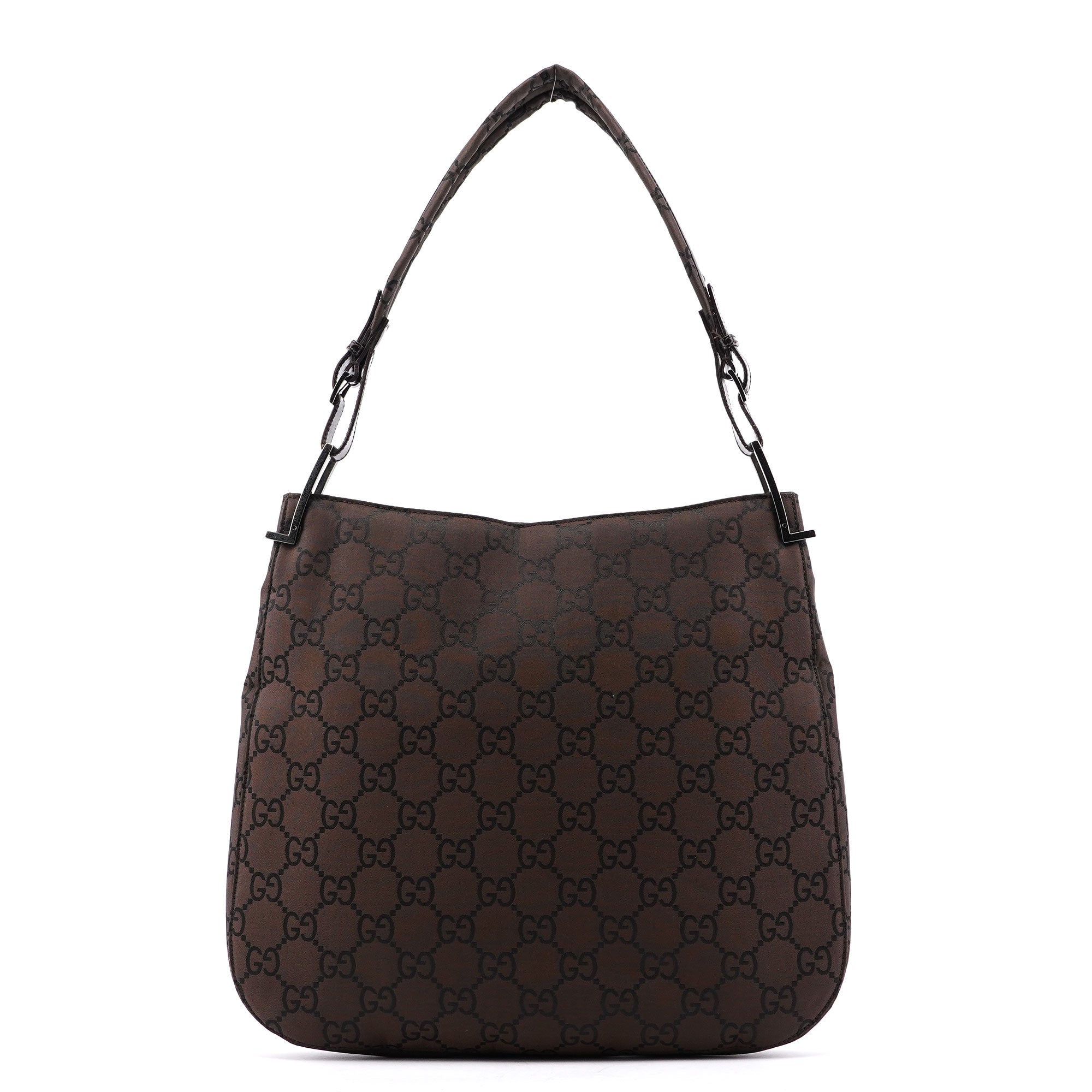 Gucci Brown GG Hobo Shoulder Bag