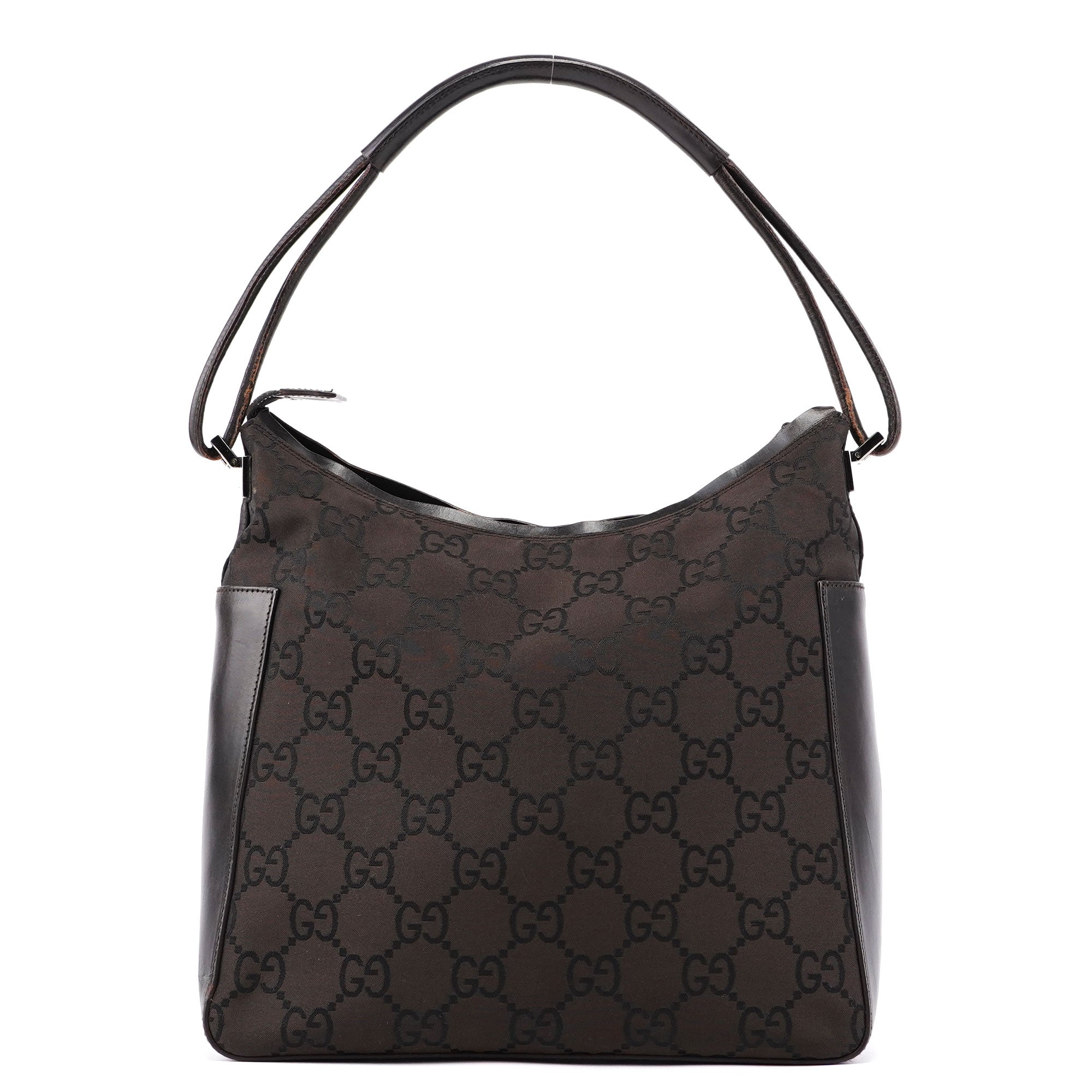 Gucci Brown GG Hobo Shoulder Bag