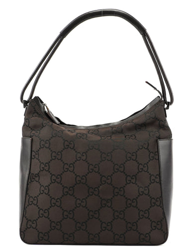 Gucci Brown GG Hobo Shoulder Bag