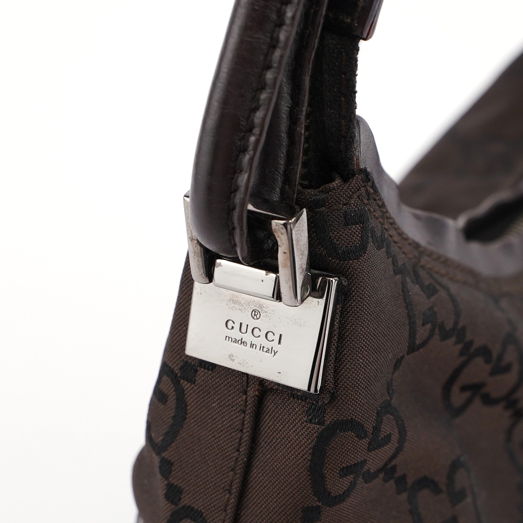 Gucci Brown GG Hobo Shoulder Bag