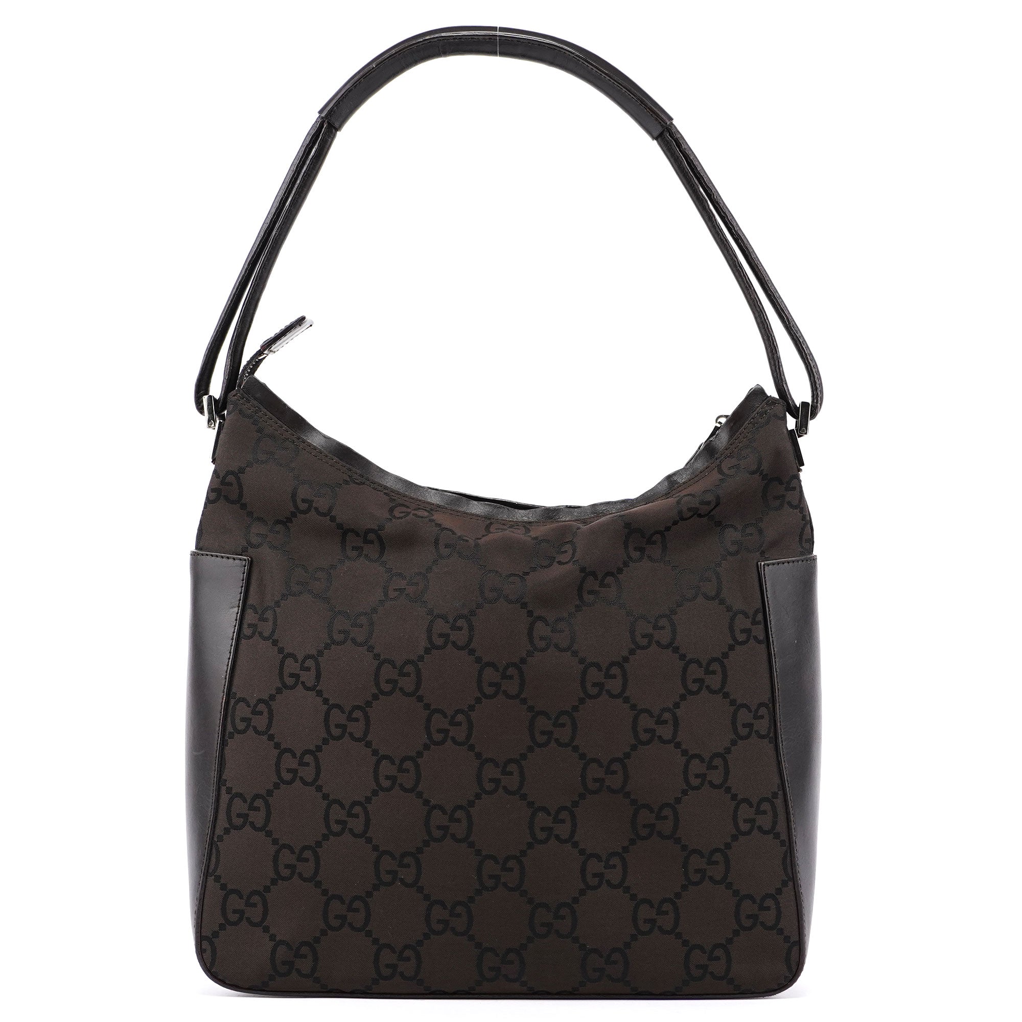 Gucci Brown GG Hobo Shoulder Bag