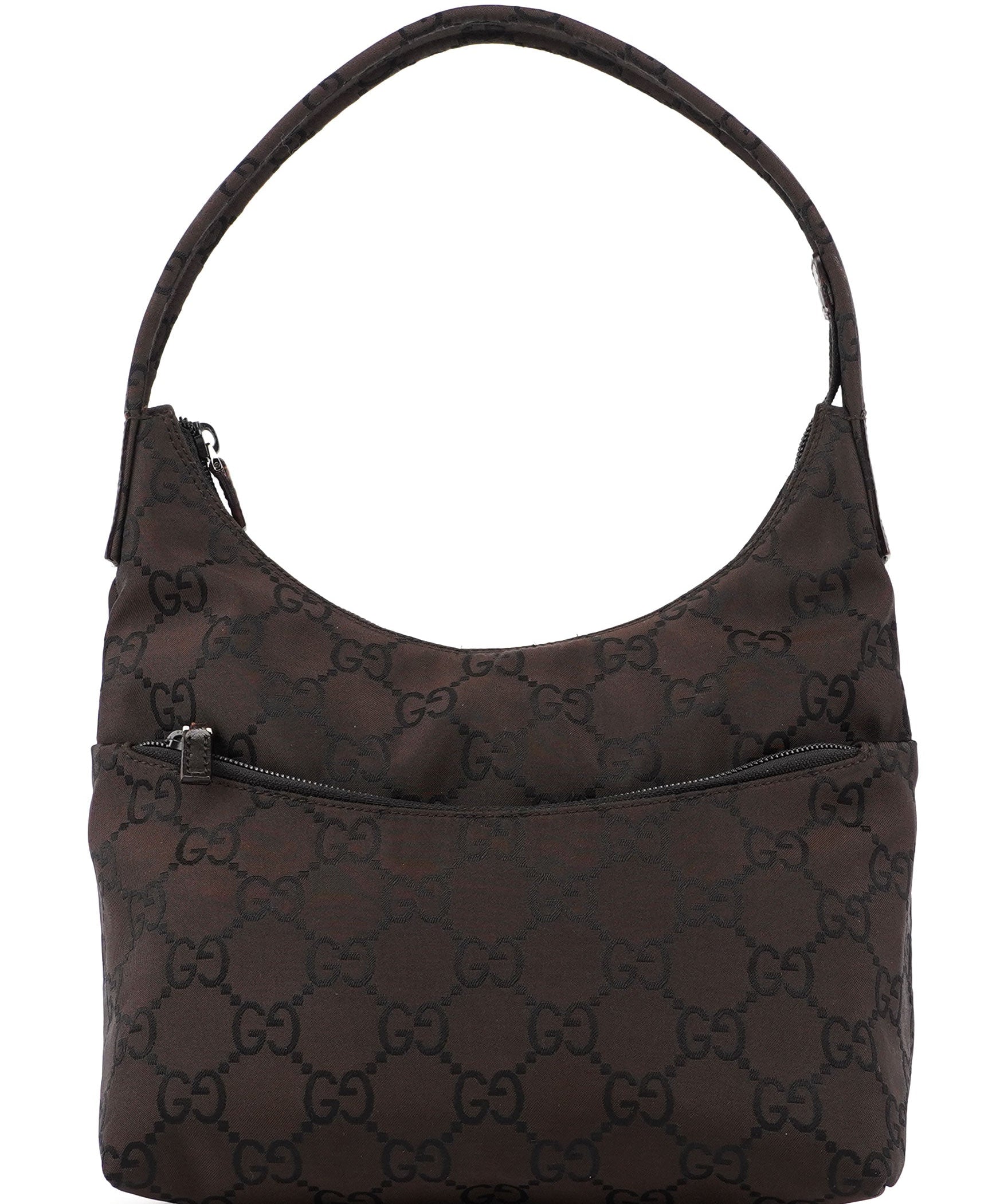 Gucci Brown GG Hobo Shoulder Bag