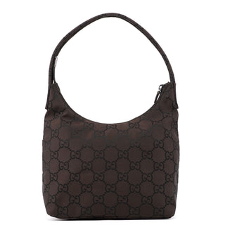 Gucci Brown GG Hobo Shoulder Bag