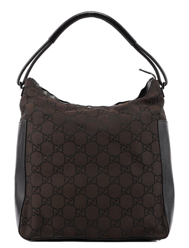 Gucci Brown GG Hobo Shoulder Bag