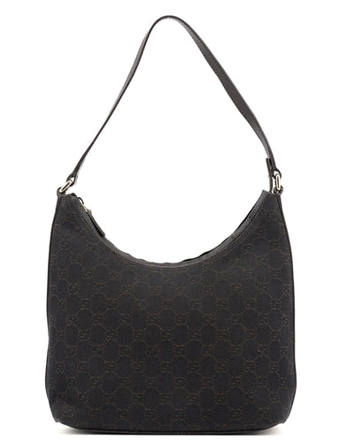 Gucci Brown GG Hobo Shoulder Bag