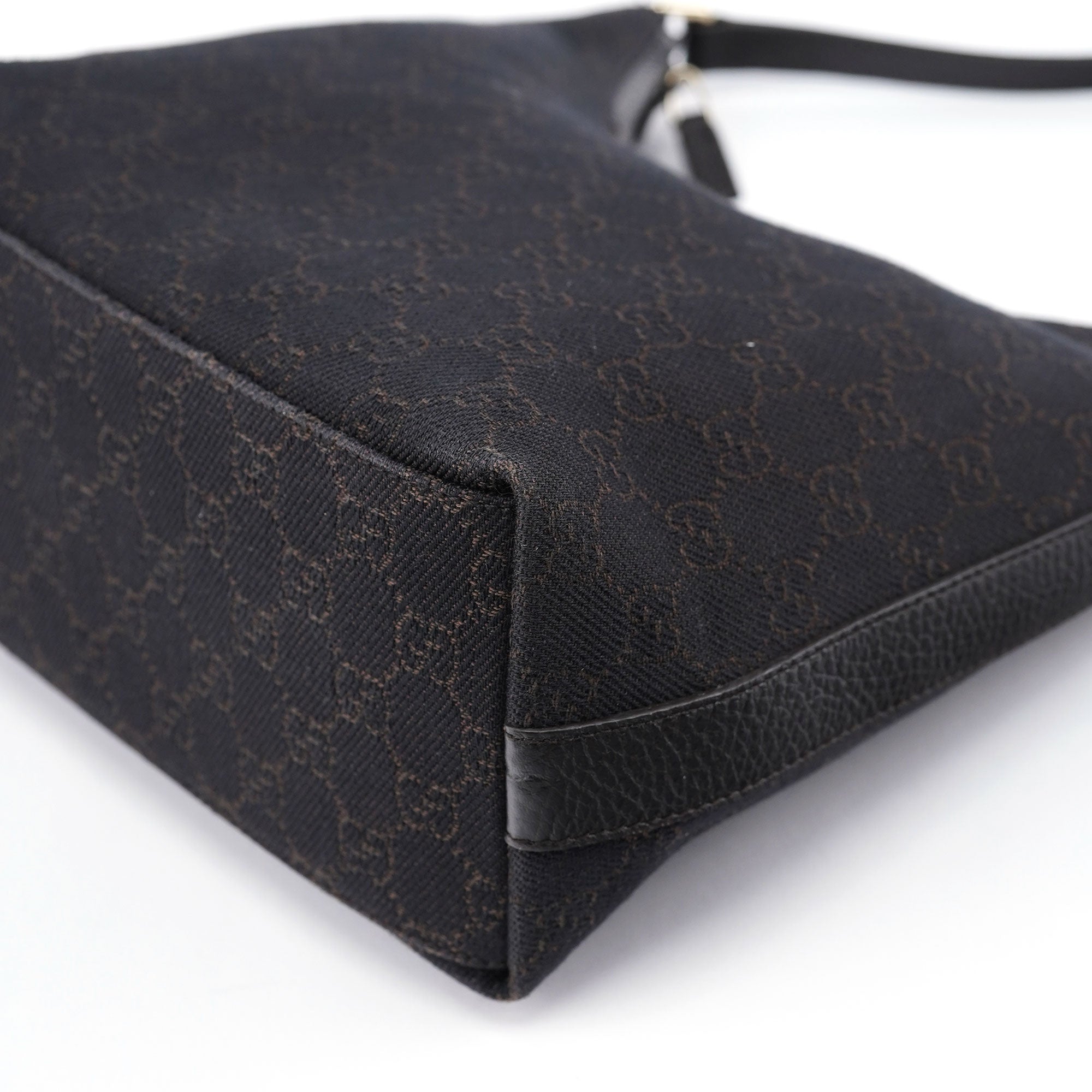Gucci Sac hobo en toile GG marron