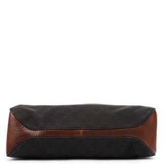 Gucci Brown GG Horsebit Leather Tote Bag