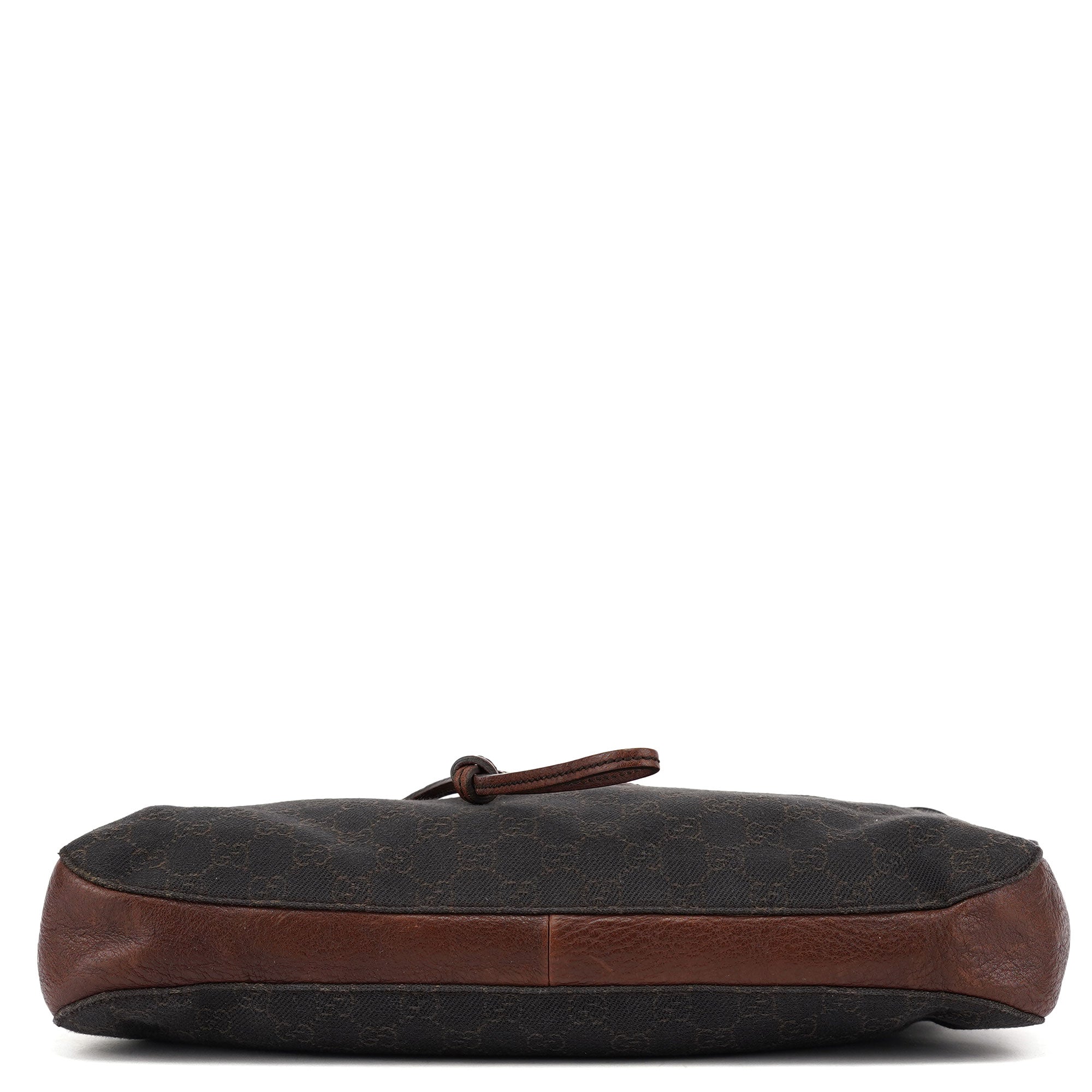Gucci Sac porté épaule Horsebit en toile GG marron