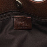 Gucci Brown GG Horsebit Shoulder Bag