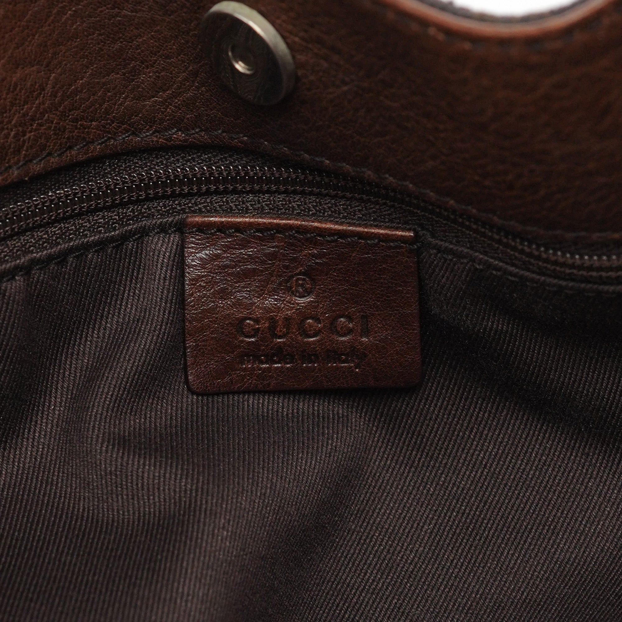 Gucci Brown GG Horsebit Shoulder Bag