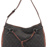 Gucci Brown GG Horsebit Shoulder Bag