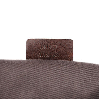 Gucci Brown GG Horsebit Tote Bag