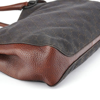 Gucci Brown GG Horsebit Tote Bag