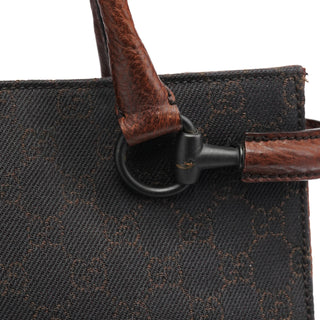 Gucci Brown GG Horsebit Tote bag