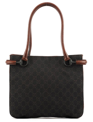 Gucci Brown GG Horsebit Tote bag