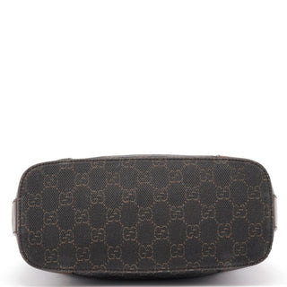 Gucci Brown GG Leather Hobo Shoulder Bag