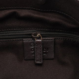 Gucci Brown GG Leather Shoulder Bag