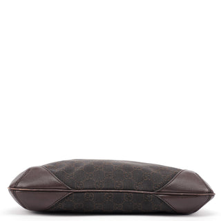 Gucci Brown GG Leather Shoulder Bag