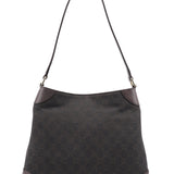 Gucci Brown GG Leather Shoulder Bag