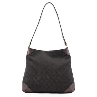 Gucci Brown GG Leather Shoulder Bag