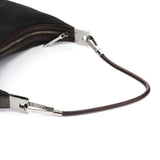 Gucci Borsa a spalla GG in pelle marrone