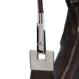 Gucci Borsa a spalla GG in pelle marrone