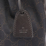 Gucci Brown GG Leather Tote Bag