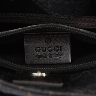 Gucci Brown GG Leather Tote Bag