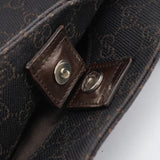 Gucci Brown GG Leather Tote Bag