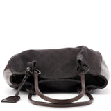 Gucci Brown GG Leather Tote Bag