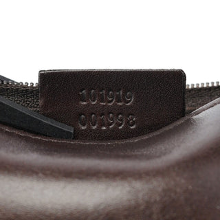 Gucci Brown GG Leather Tote Bag