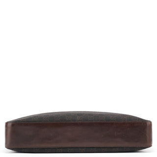 Gucci Brown GG Leather Tote Bag