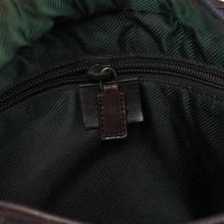 Gucci Brown GG Leather Tote Bag