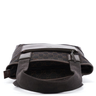 Gucci Brown GG Leather Tote Bag