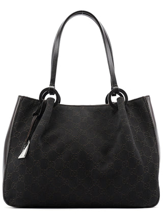 Gucci Brown GG Leather Tote Bag
