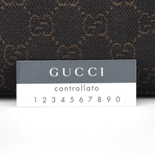 Gucci Brown GG Leather Tote Bag