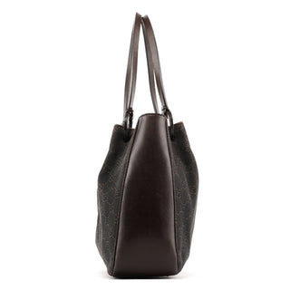 Gucci Brown GG Leather Tote Bag