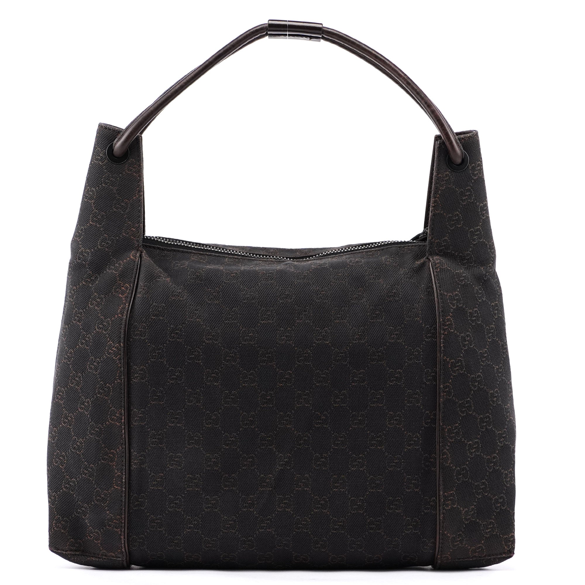 Gucci Schultertasche aus braunem GG Canvas
