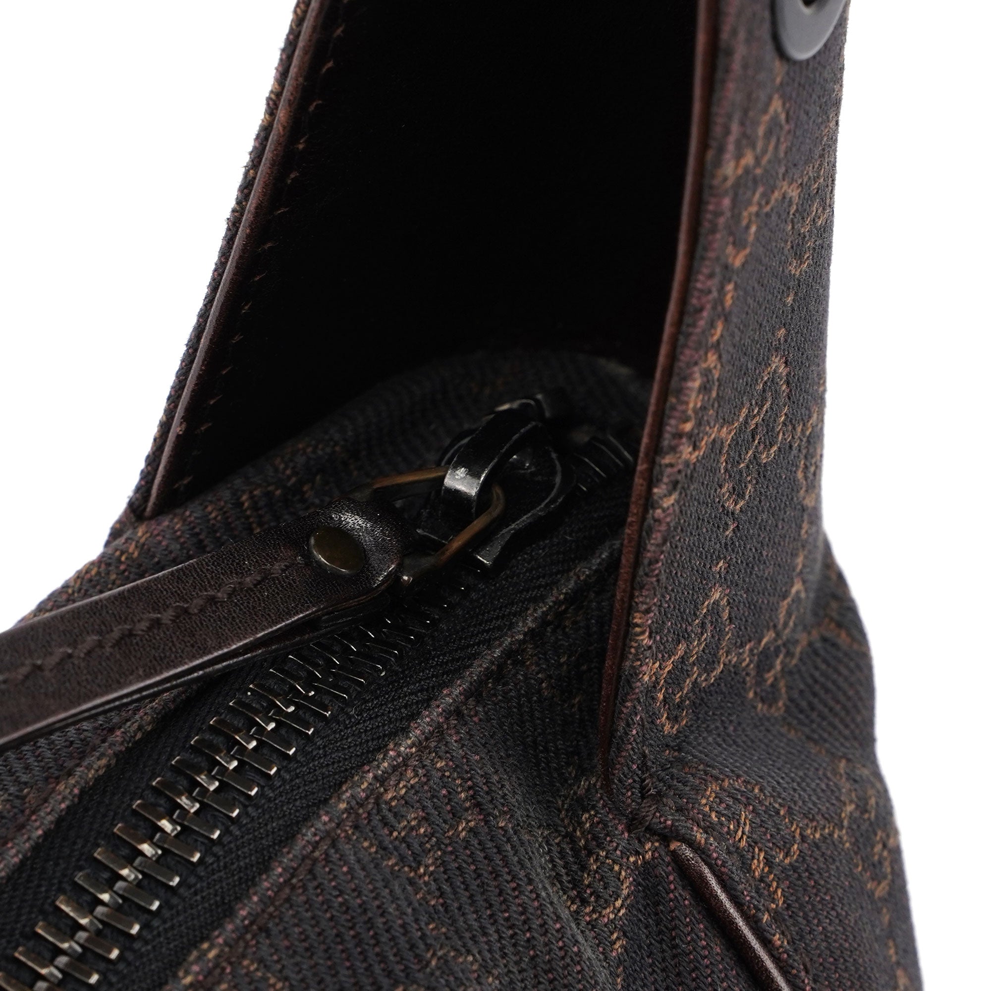 Gucci Schultertasche aus braunem GG Canvas