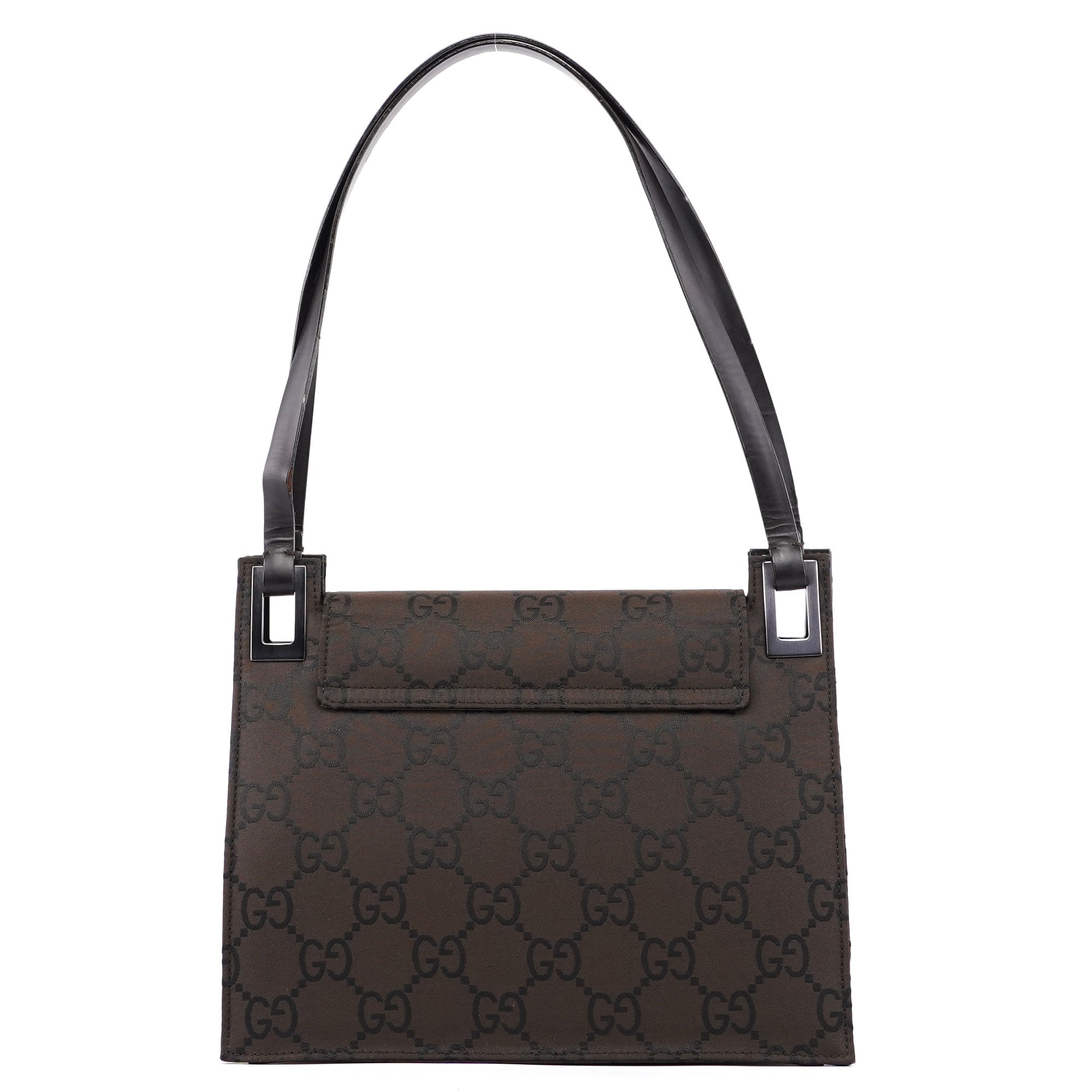 Gucci Sac porté épaule en toile GG marron