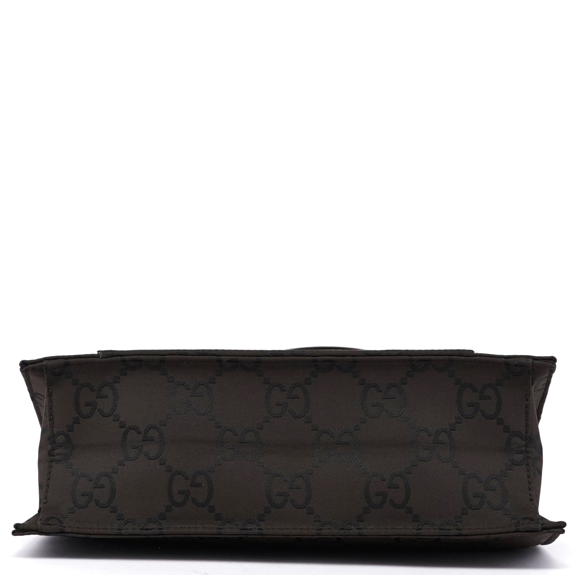 Gucci Sac porté épaule en toile GG marron