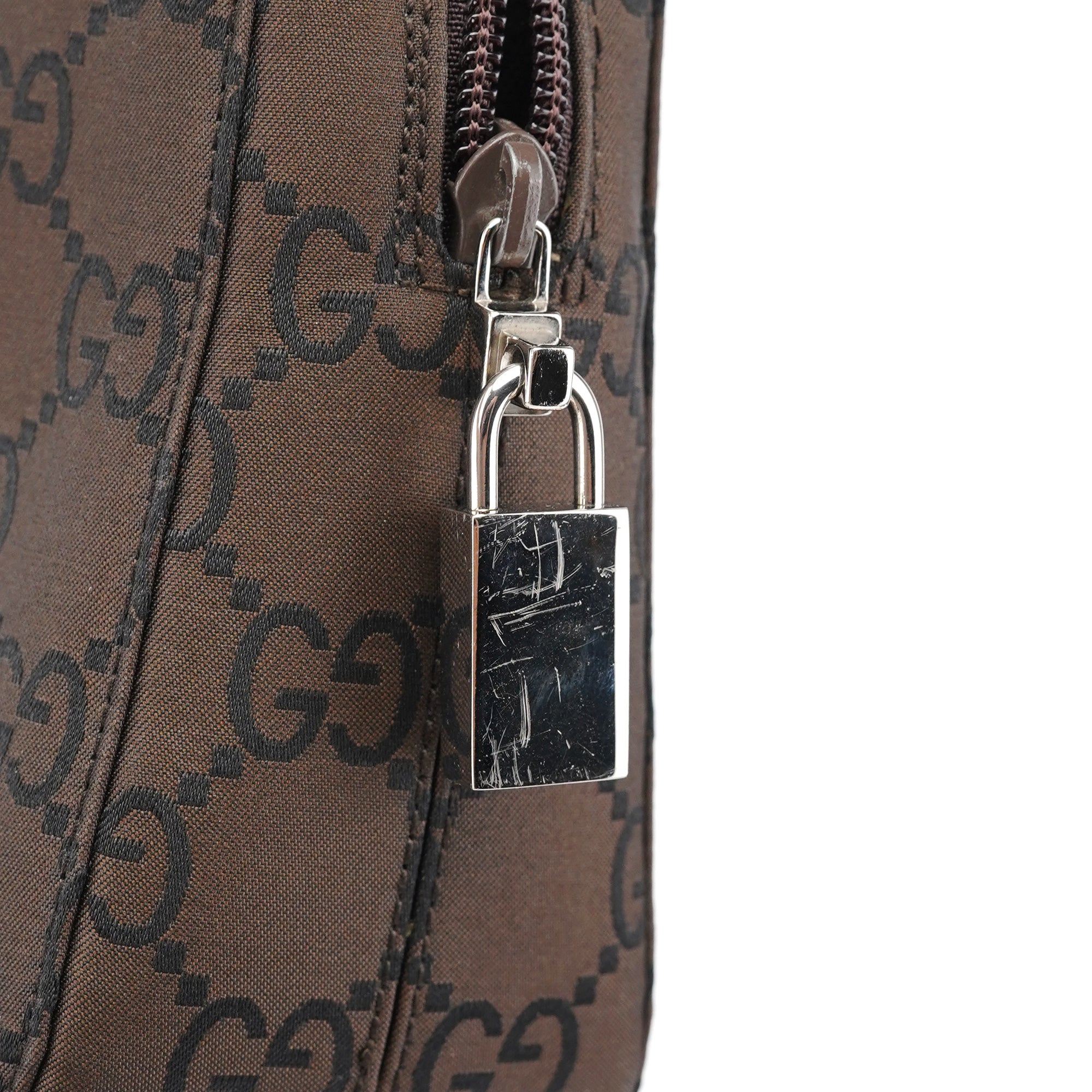 Gucci Brown GG Square Tote Bag