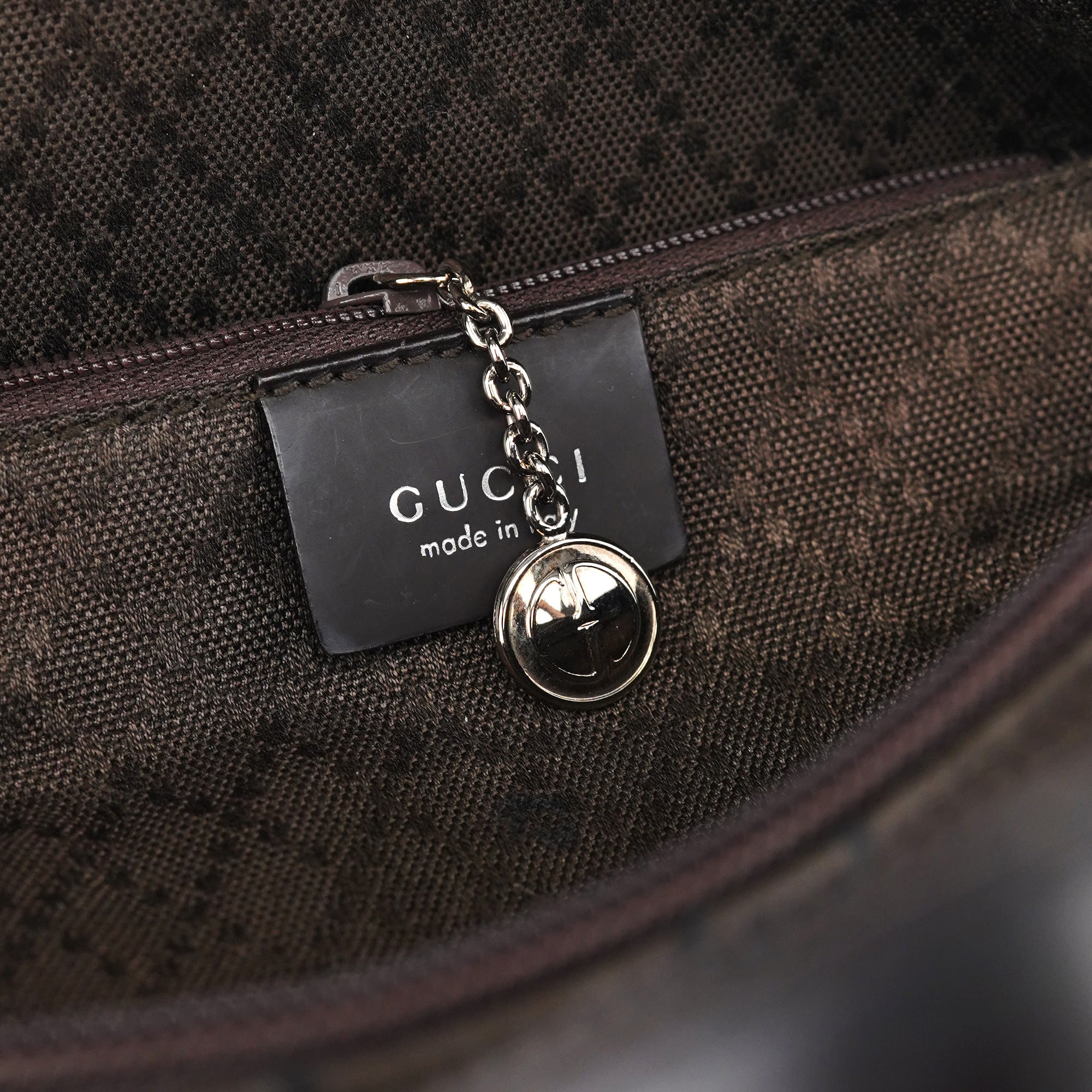 Gucci Brown GG Square Tote Bag