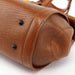 gucci Brown Leather Bamboo Handbag