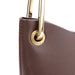 Gucci Brown Leather Bamboo Hobo Bag