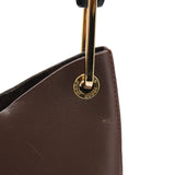 Gucci Sac porté épaule Bamboo en cuir marron