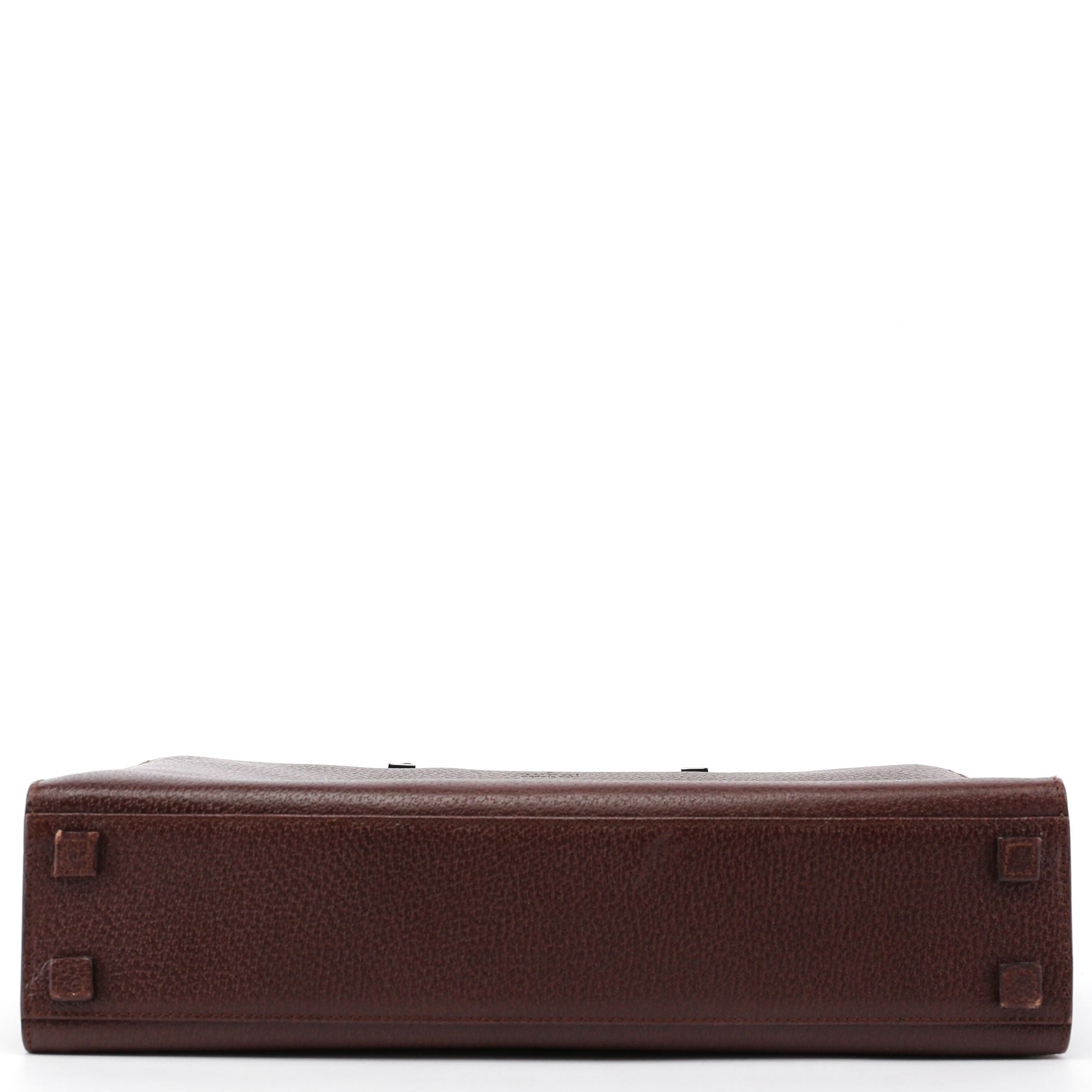 Gucci Bamboo Tote Bag aus braunem Leder