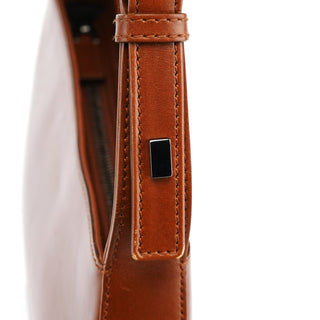 Gucci Brown Leather Hobo Shoulder Bag