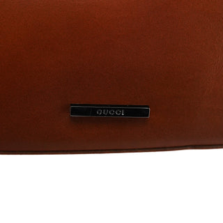 Gucci Brown Leather Hobo Shoulder Bag