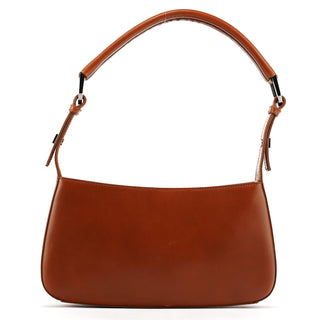 Gucci Brown Leather Hobo Shoulder Bag